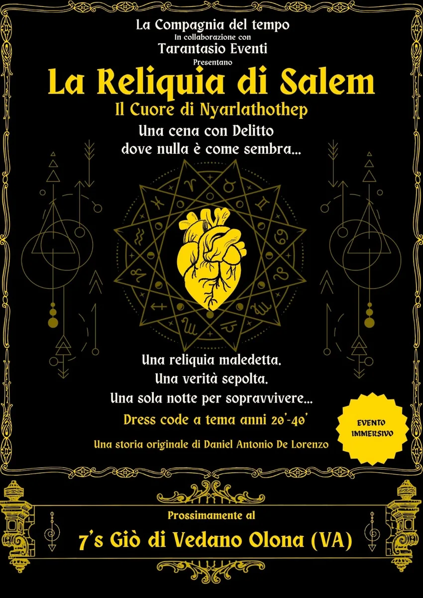 Locandina La Reliquia di Salem – Il Cuore di Nyarlathotep
